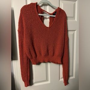 Lulus Open Back Sweater